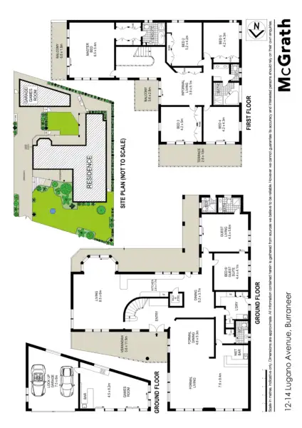 Floorplan of Homely house listing, 12 Lugano Avenue, Burraneer NSW 2230