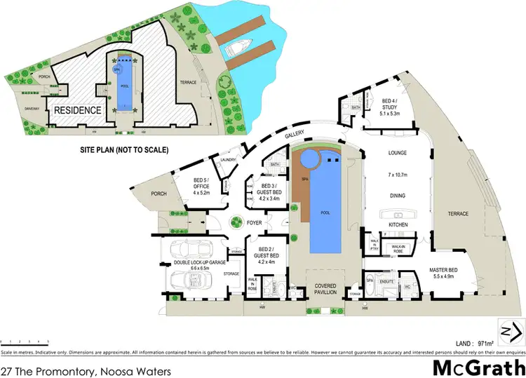 Floorplan of Homely house listing, 27 The Promontory, Noosa Waters QLD 4566