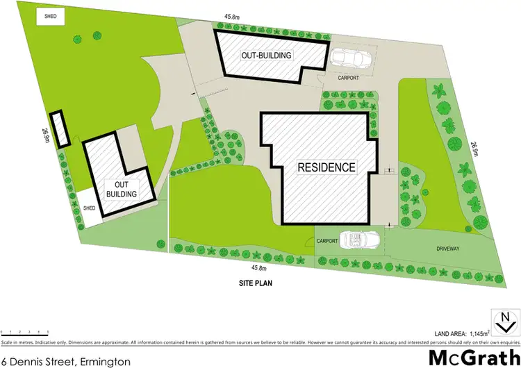 Floorplan of Homely house listing, 6 Dennis Street, Ermington NSW 2115
