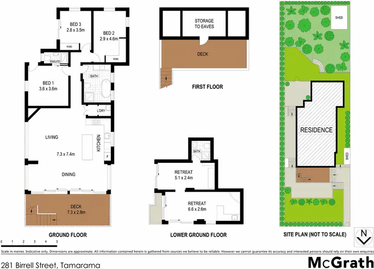 Floorplan of Homely house listing, 281 Birrell Street, Tamarama NSW 2026