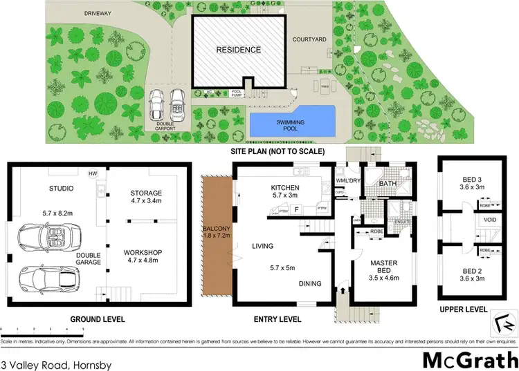 Floorplan of Homely house listing, 3 Valley Road, Hornsby NSW 2077