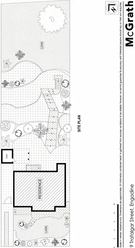 Floorplan of Homely house listing, 9 Trafalgar Street, Engadine NSW 2233