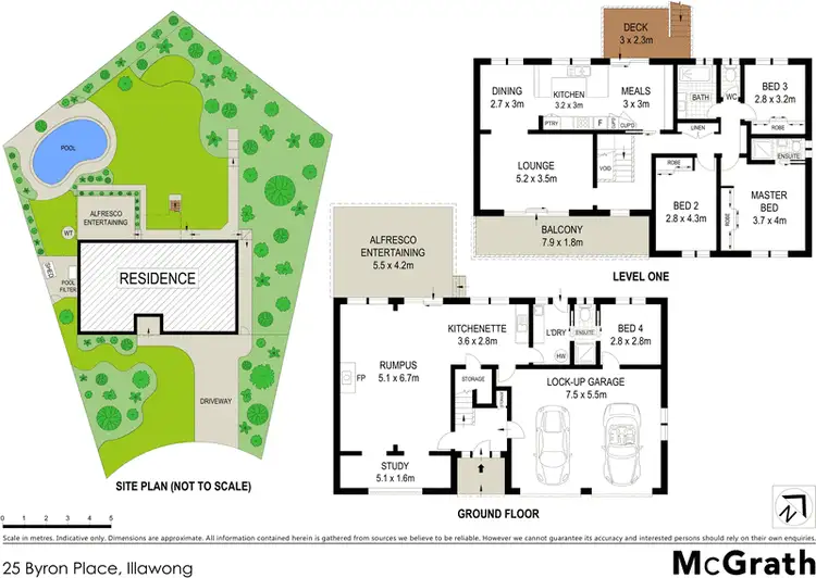 Floorplan of Homely house listing, 25 Byron Place, Illawong NSW 2234