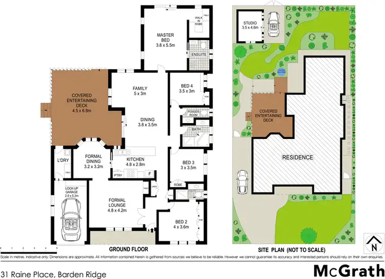 Floorplan of Homely house listing, 31 Raine Place, Barden Ridge NSW 2234
