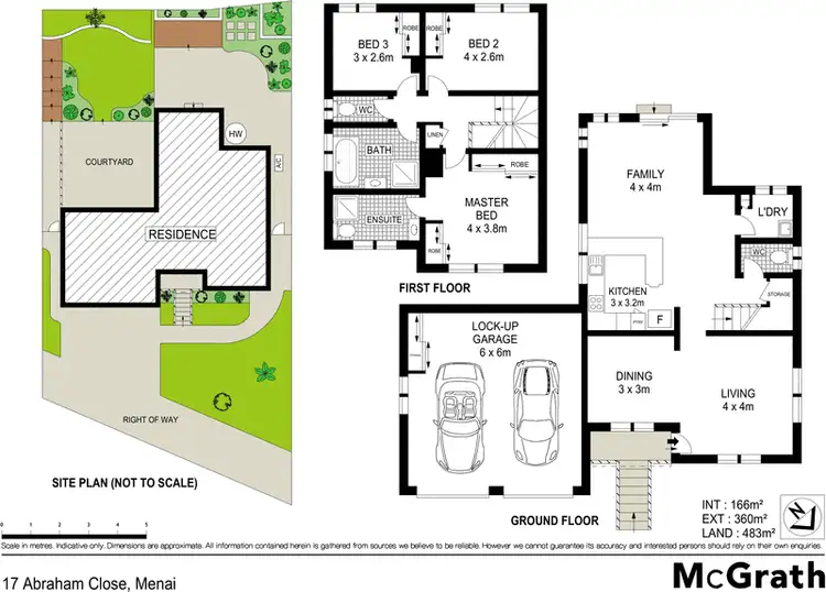 Floorplan of Homely house listing, 17 Abraham Close, Menai NSW 2234