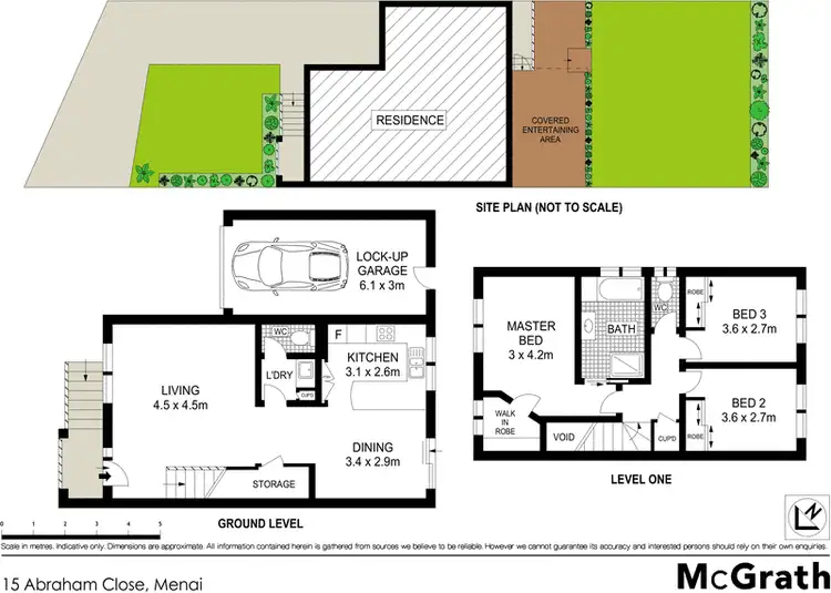 Floorplan of Homely house listing, 15 Abraham Close, Menai NSW 2234