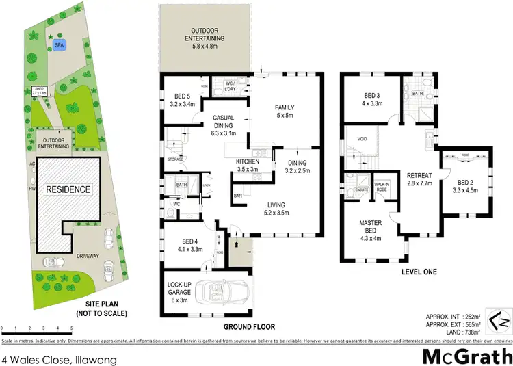 Floorplan of Homely house listing, 4 Wales Close, Illawong NSW 2234