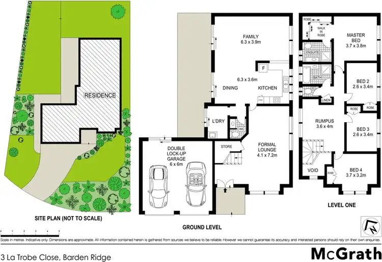 Floorplan of Homely house listing, 3 La Trobe Close, Barden Ridge NSW 2234