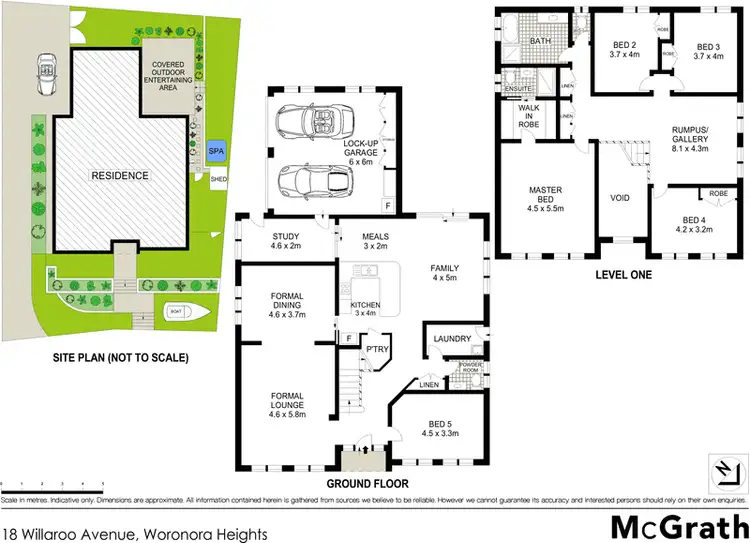 Floorplan of Homely house listing, 18 Willaroo Avenue, Woronora Heights NSW 2233