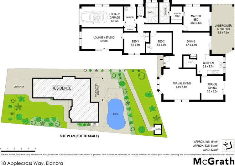 Floorplan of Homely house listing, 18 Applecross Way, Elanora QLD 4221