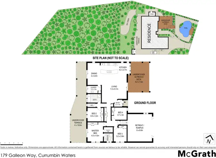 Floorplan of Homely house listing, 179 Galleon Way, Currumbin Waters QLD 4223