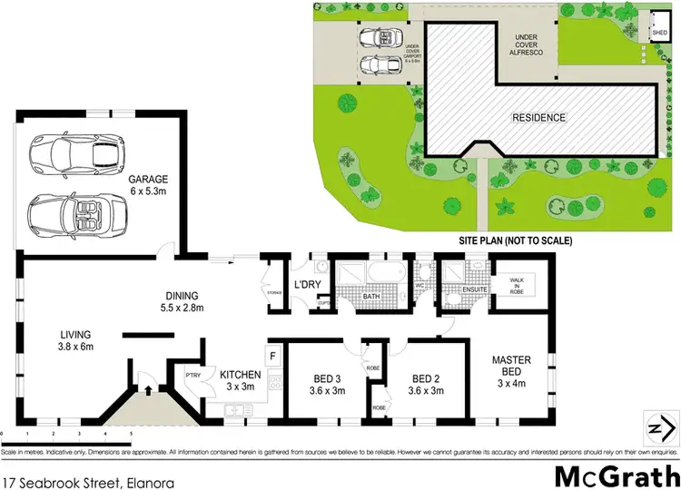 Floorplan of Homely house listing, 17 Seabrook Street, Elanora QLD 4221