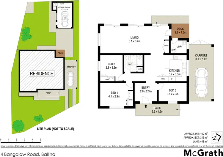 Floorplan of Homely house listing, 4 Bangalow Road, Ballina NSW 2478