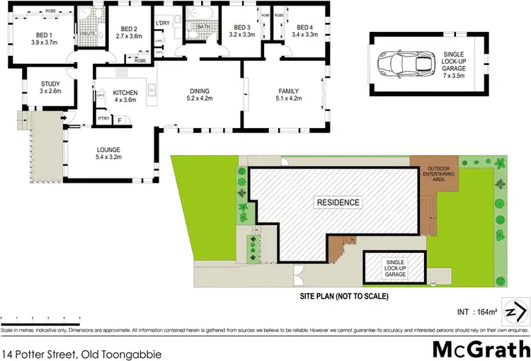 Floorplan of Homely house listing, 14 Potter Street, Old Toongabbie NSW 2146