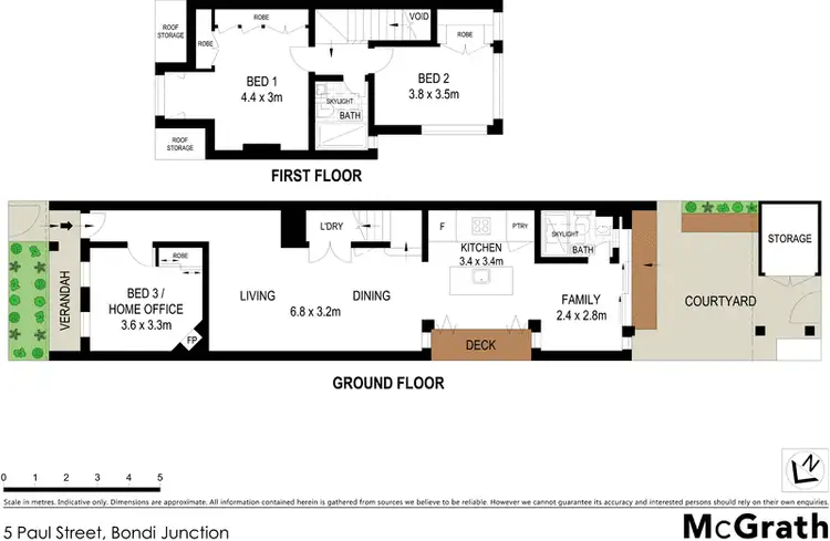 Floorplan of Homely house listing, 5 Paul Street, Bondi Junction NSW 2022