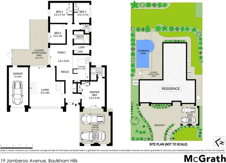 Floorplan of Homely house listing, 19 Jamberoo Avenue, Baulkham Hills NSW 2153