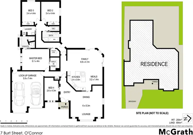 Floorplan of Homely house listing, 7 Burt Street, O'connor ACT 2602
