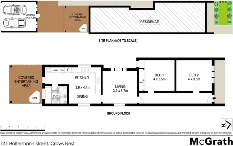 Floorplan of Homely house listing, 141 Holtermann Street, Crows Nest NSW 2065