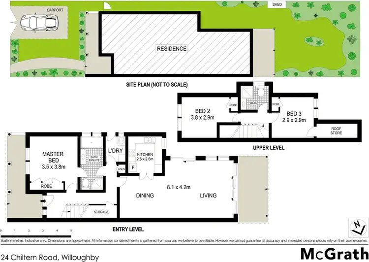 Floorplan of Homely house listing, 24 Chiltern Road, Willoughby NSW 2068