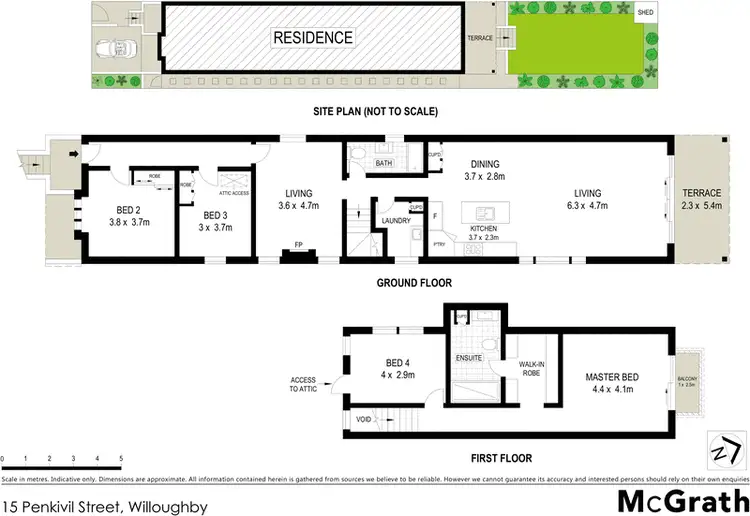 Floorplan of Homely house listing, 15 Penkivil Street, Willoughby NSW 2068