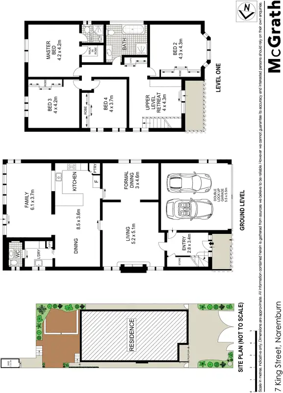 Floorplan of Homely house listing, 7 King Street, Naremburn NSW 2065