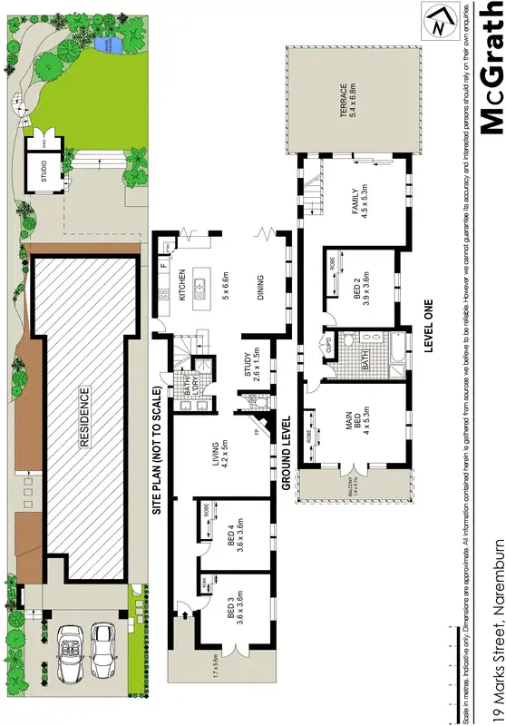 Floorplan of Homely house listing, 19 Marks Street, Naremburn NSW 2065