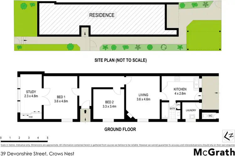 Floorplan of Homely house listing, 39 Devonshire Street, Crows Nest NSW 2065