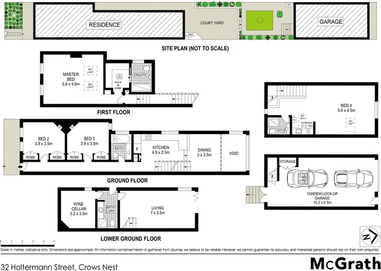 Floorplan of Homely house listing, 32 Holtermann Street, Crows Nest NSW 2065