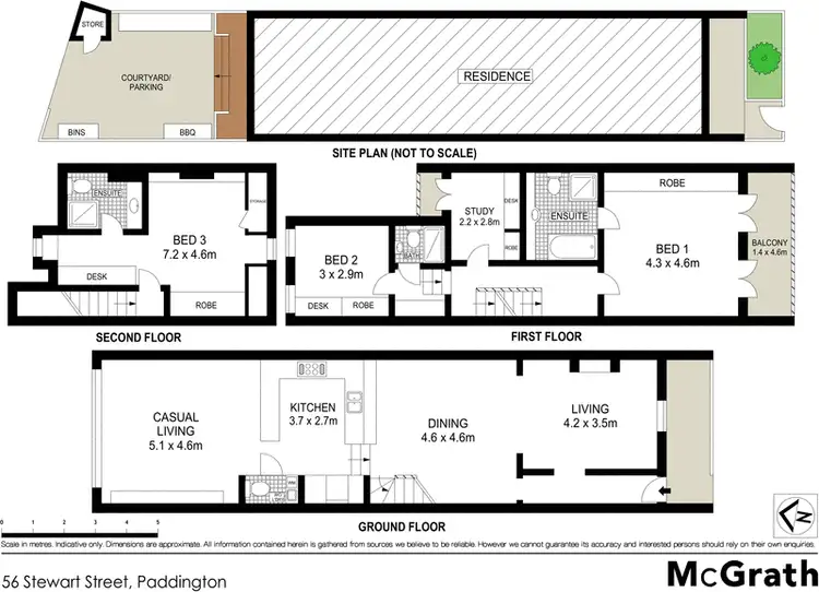 Floorplan of Homely house listing, 56 Stewart Street, Paddington NSW 2021