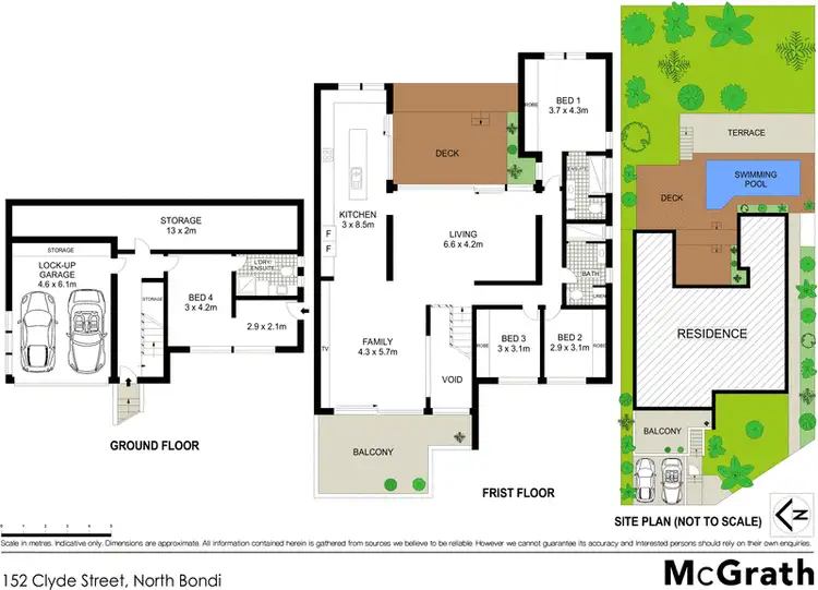 Floorplan of Homely house listing, 152 Clyde Street, North Bondi NSW 2026