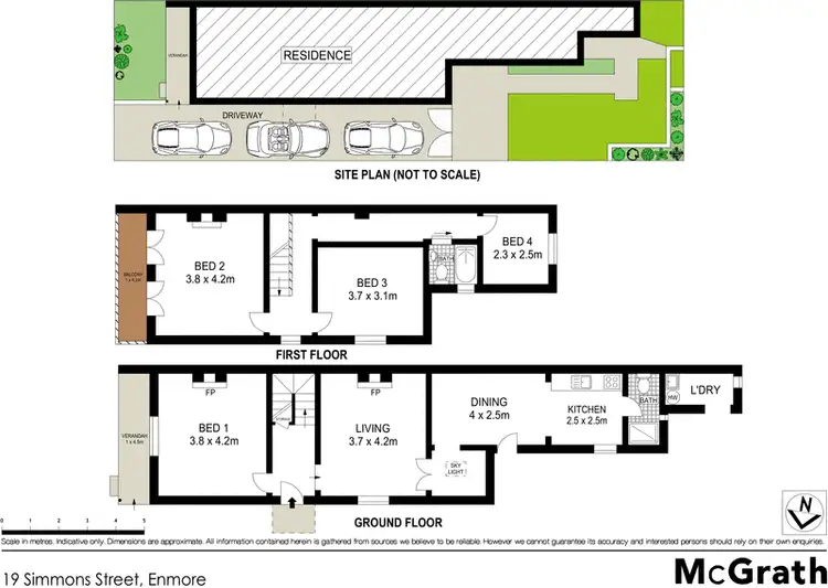 Floorplan of Homely house listing, 19 Simmons Street, Newtown NSW 2042