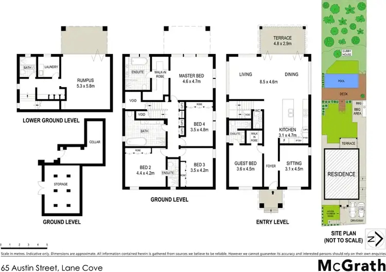 Floorplan of Homely house listing, 65 Austin Street, Lane Cove NSW 2066