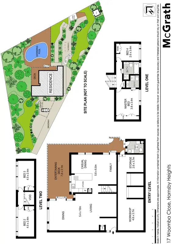 Floorplan of Homely house listing, 17 Woomba Close, Hornsby Heights NSW 2077
