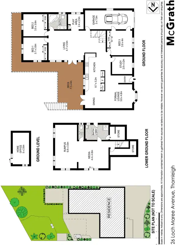 Floorplan of Homely house listing, 26 Loch Maree Avenue, Thornleigh NSW 2120