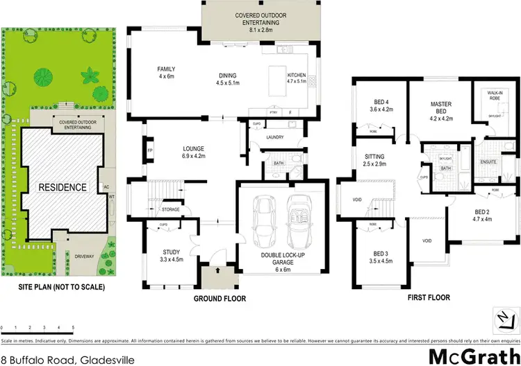 Floorplan of Homely house listing, 8 Buffalo Road, Gladesville NSW 2111