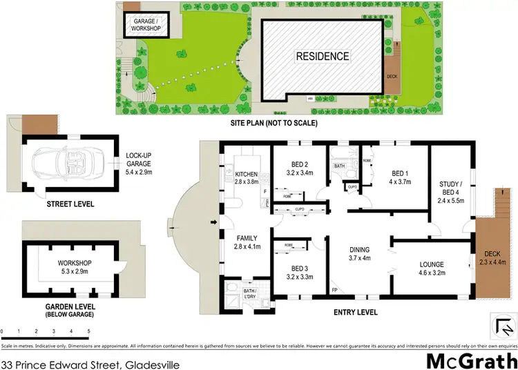 Floorplan of Homely house listing, 33 Prince Edward Street, Gladesville NSW 2111
