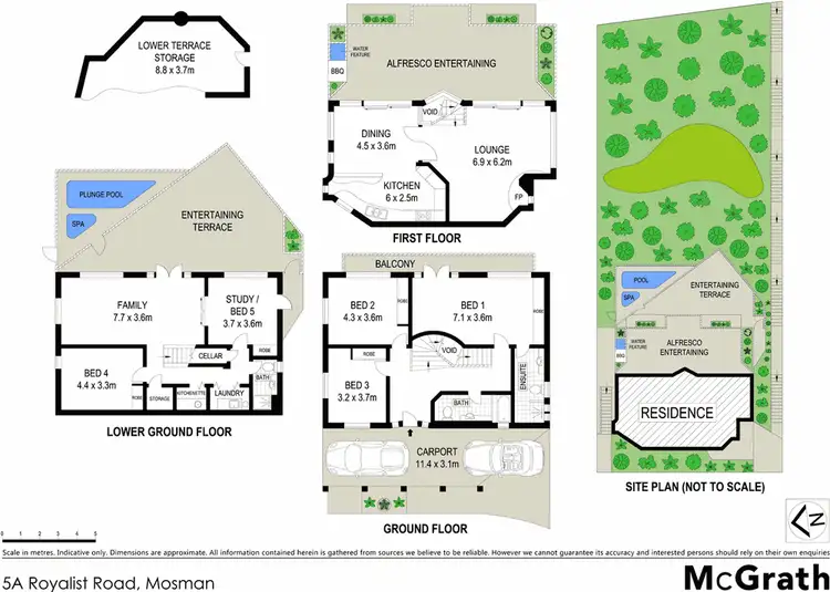 Floorplan of Homely house listing, 5A Royalist Road, Mosman NSW 2088