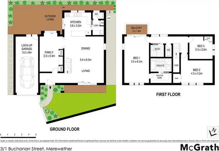 Floorplan of Homely townhouse listing, 3/1 Buchanan Street, Merewether NSW 2291