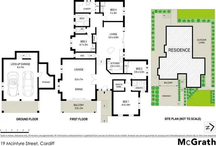 Floorplan of Homely house listing, 19 McIntyre Street, Cardiff NSW 2285