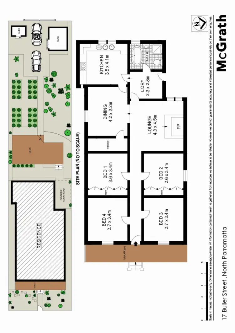 Floorplan of Homely house listing, 17 Buller Street, North Parramatta NSW 2151