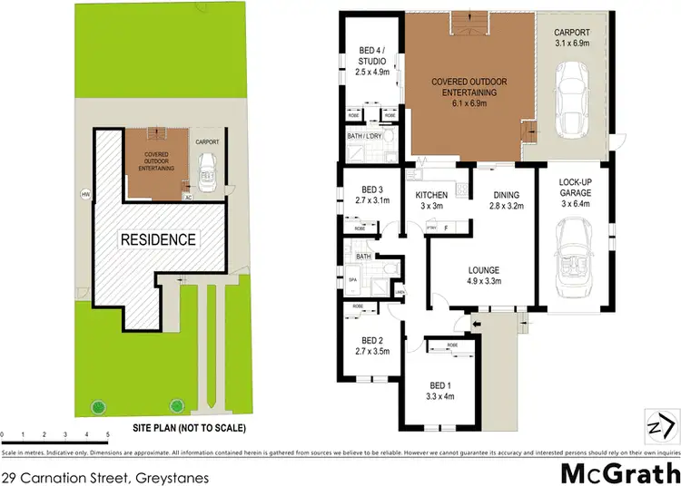 Floorplan of Homely house listing, 29 Carnation Street, Greystanes NSW 2145