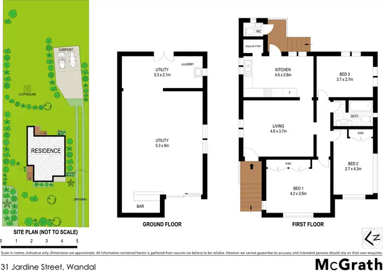 Floorplan of Homely house listing, 31 Jardine Street, Wandal QLD 4700
