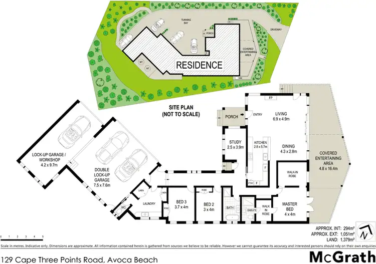 Floorplan of Homely house listing, 129 Cape Three Points Road, Avoca Beach NSW 2251