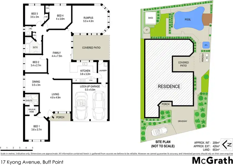 Floorplan of Homely house listing, 17 Kyong Avenue, Buff Point NSW 2262