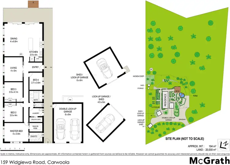 Floorplan of Homely house listing, 159 Widgiewa Road, Carwoola NSW 2620