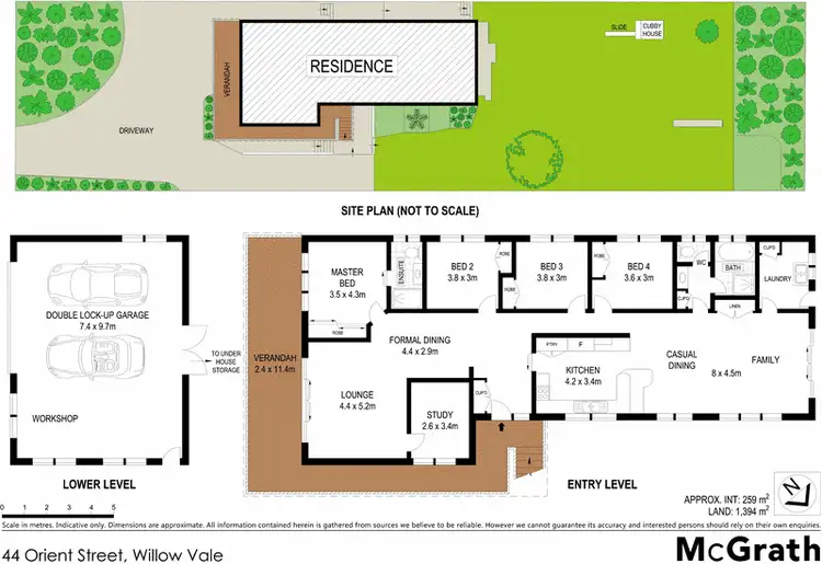 Floorplan of Homely house listing, 44 Orient Street, Willow Vale NSW 2575