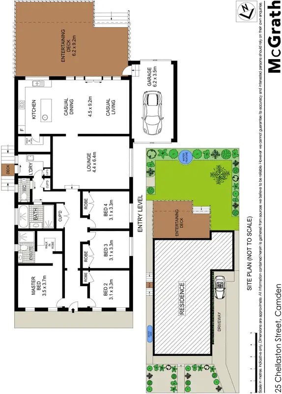 Floorplan of Homely house listing, 25 Chellaston Street, Camden NSW 2570