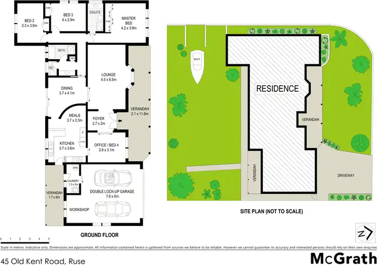 Floorplan of Homely house listing, 45 Old Kent Road, Ruse NSW 2560