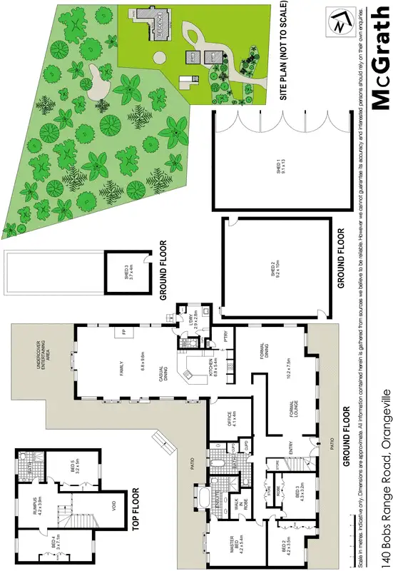 Floorplan of Homely house listing, 140 Bobs Range Road, Orangeville NSW 2570