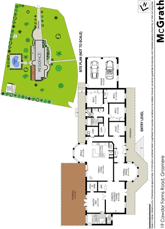 Floorplan of Homely house listing, 19 Cawdor Farms Road, Grasmere NSW 2570
